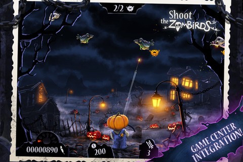 Shoot The Zombirds Ekran Görüntüsü