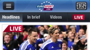 Eurosport Ekran Görüntüsü