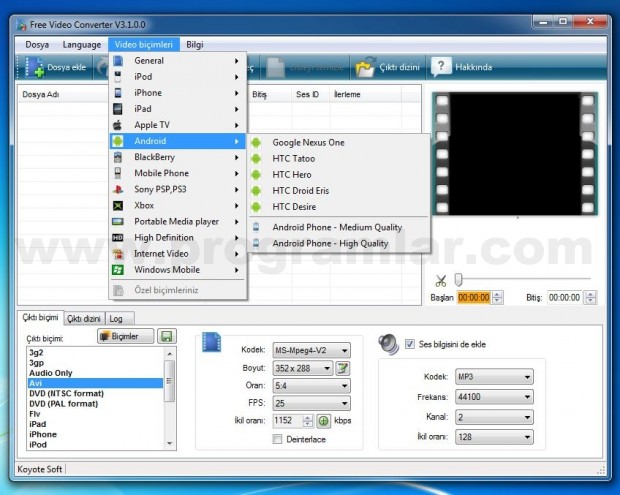 Koyote Free Video Converter