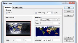 EarthView Ekran Goruntusu - Ayarlar