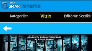 Samsung Smart Sinema Ekran Görüntüsü