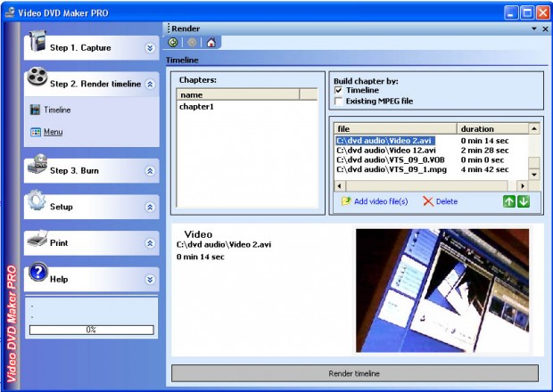 Video DVD Maker Pro Ekran Goruntusu - Render Video DVD Maker Pro Ekran Goruntusu - Render