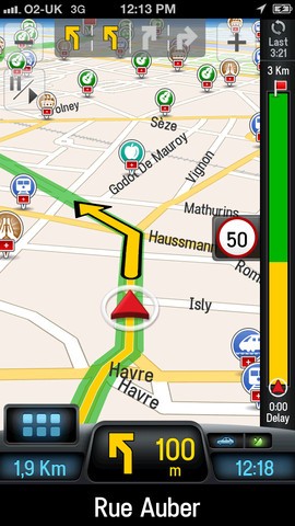 CoPilot GPS Ekran Görüntüsü CoPilot GPS Ekran Görüntüsü
