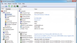 AIDA64 Ekran Goruntusu - Summary