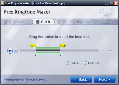 Free Ringtone Maker Ekran Goruntusu 2
