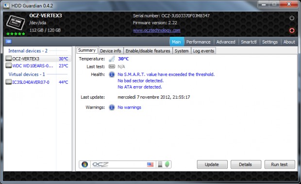HDD Guardian Ekran Goruntusu
