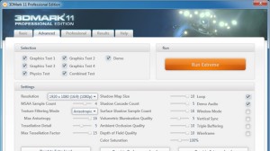 3DMark 11 Ekran Goruntusu