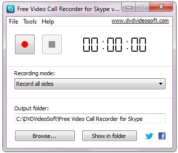 Free Video Call Recorder for Skype