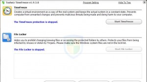 Toolwiz Time Freeze Ekran Goruntusu - Main