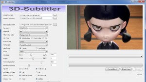 3D Subtitler Ekran Goruntusu