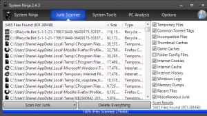 System Ninja Ekran Goruntusu