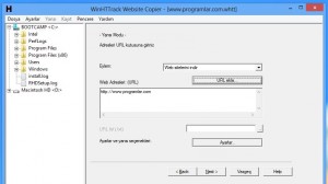 WinHTTrack Ekran Goruntusu 2