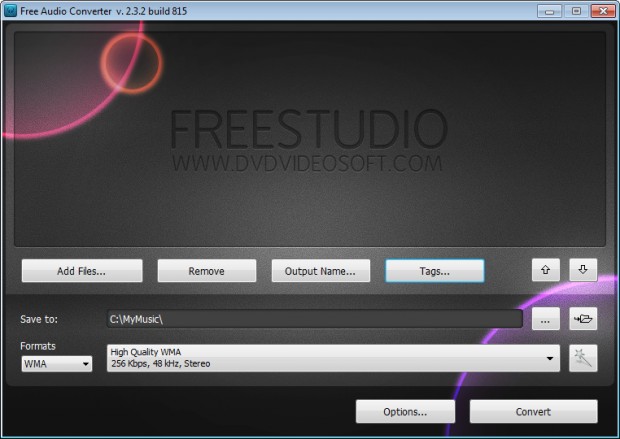 DVDVideoSoft Free Audio Converter DVDVideoSoft Free Audio Converter