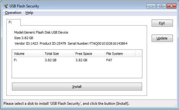 USB Flash Security