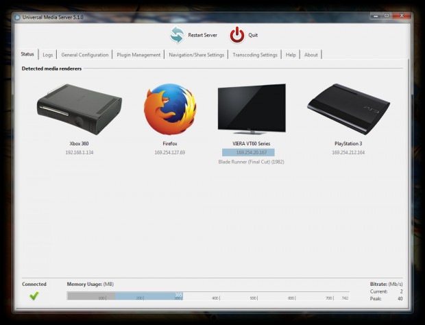 Universal Media Server Universal Media Server