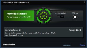 Bitdefender Anti-Ransomware (CryptoWall)