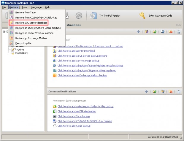 Uranium Backup Ekran 2