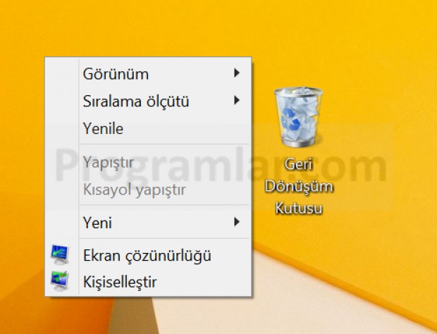 Windows Yazı Boyutunu Değiştirmek 6