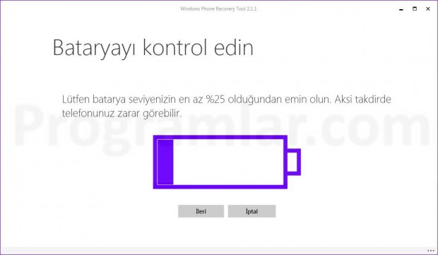 Windows Phone Recovery Tool Kullanımı