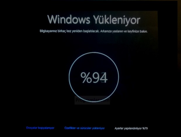 Windows 10 a Yükseltme