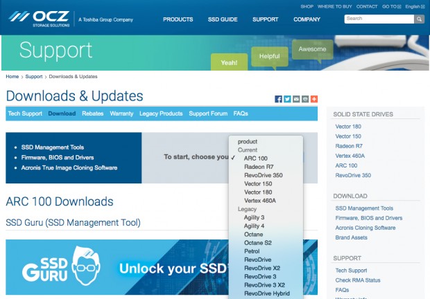 OCZ SSD Firmware Güncelleme 1