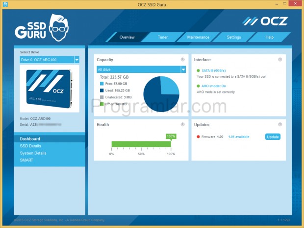 OCZ SSD Firmware Güncelleme 3