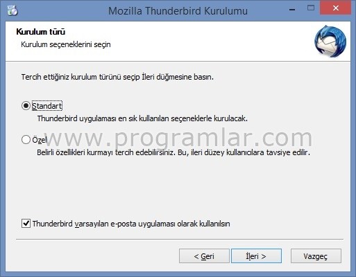 Mozilla Thunderbird Kurulumu ve Ayarlar 02