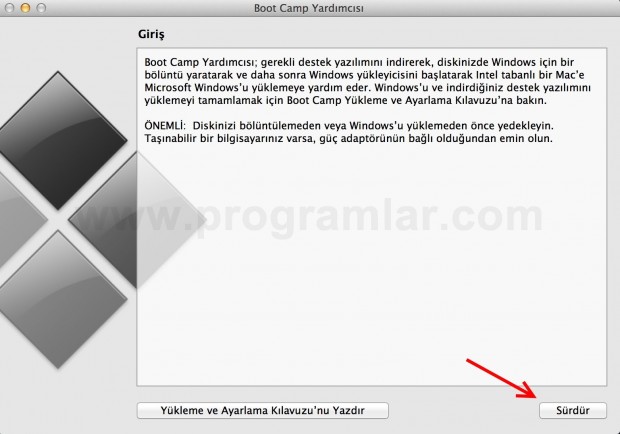 Macbook Pro Windows Kurulumu -1