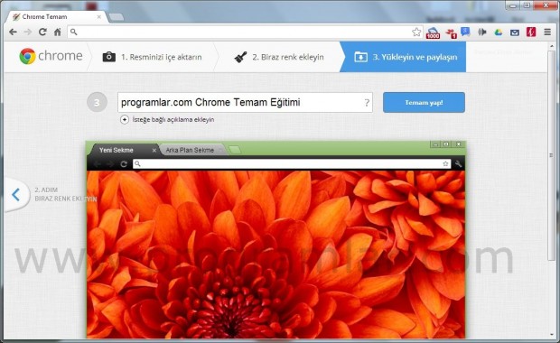 Kendi Chrome Temanızı Yaratmanın Kolay Yolu