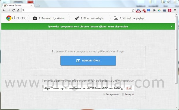 Kendi Chrome Temanızı Yaratmanın Kolay Yolu