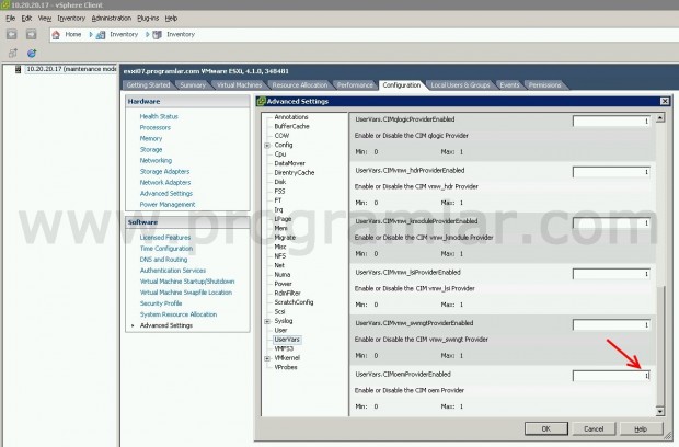 Vmware Esxi - DELL Open Manage eklentisini aktif etmek