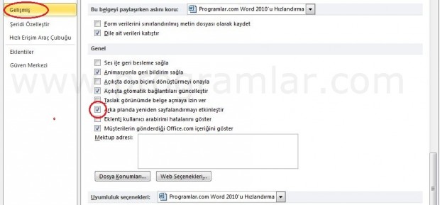 Microsoft Word 2010  u Hızlandırma (Resimli Anlatım)