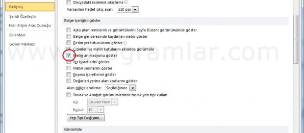 Microsoft Word 2010\ u Hızlandırma (Resimli Anlatım)