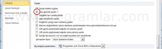 Microsoft Word 2010\ u Hızlandırma (Resimli Anlatım)