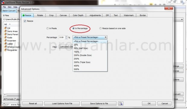 FastStone Photo Resizer ile Toplu Resim Boyutlandırma ve Çevirme