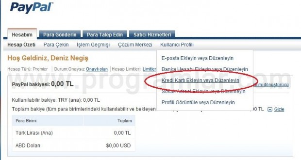 PayPaL Hesabı Açma ve Onaylatma