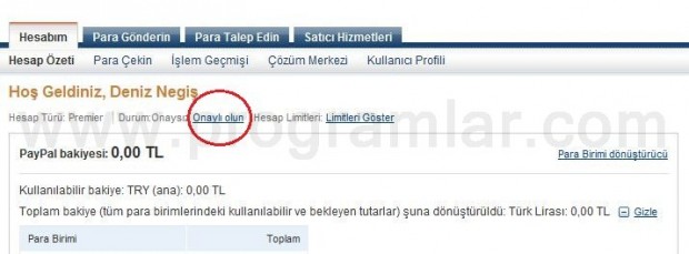 PayPaL Hesabı Açma ve Onaylatma