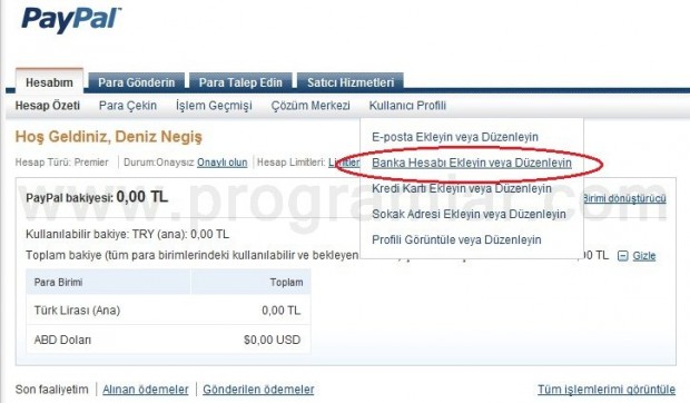 PayPaL Hesabı Açma ve Onaylatma