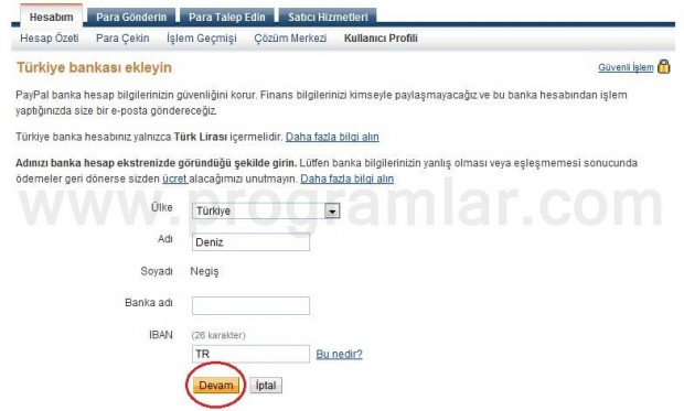 PayPaL Hesabı Açma ve Onaylatma