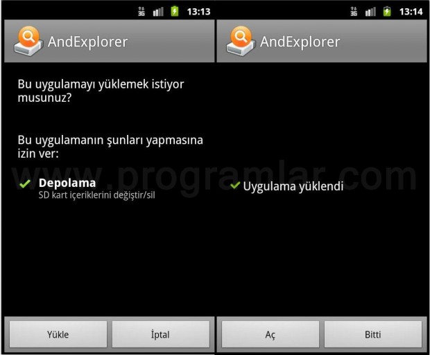 Android Market Kullanmadan Uygulama Yüklemek