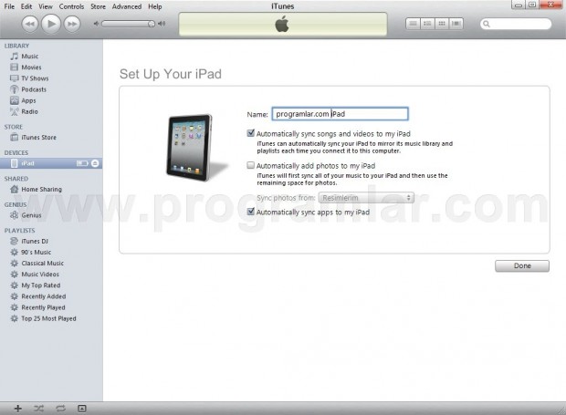 iPad Versiyon Güncelleme