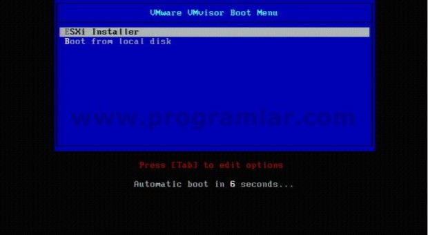 Vmware ESXi 4.1 Kurulumu