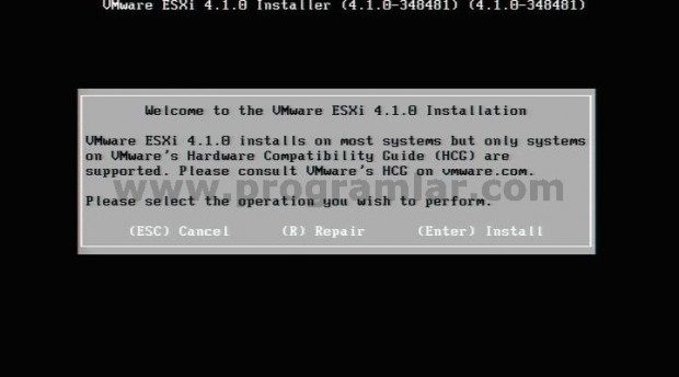 Vmware ESXi 4.1 Kurulumu