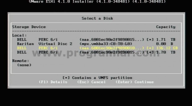 Vmware ESXi 4.1 Kurulumu