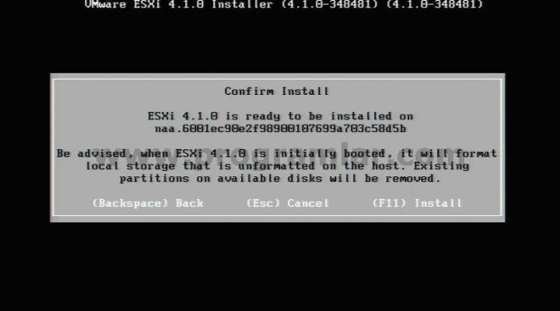 Vmware ESXi 4.1 Kurulumu