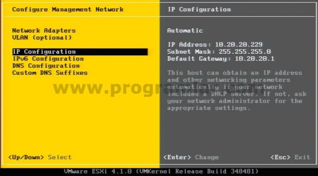 Vmware ESXi 4.1 Kurulumu