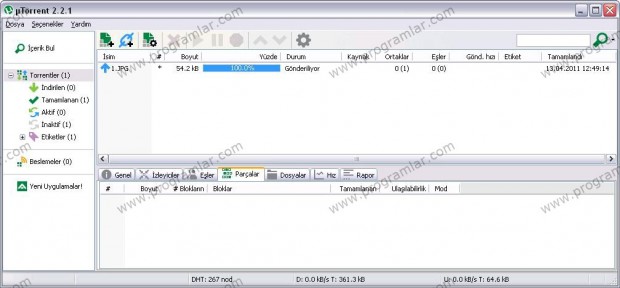 uTorrent İle Torrent Yapmak