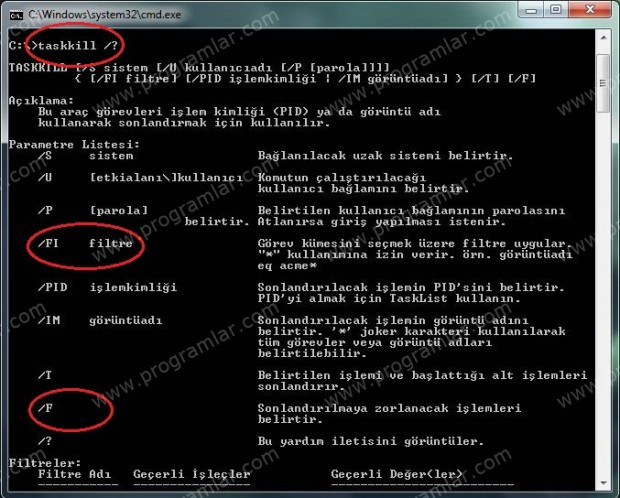 Toplu İmha için Kısayol Oluşturma
