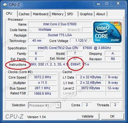 İşlemcinin 64 bit desteği var mı nasıl anlaşılır?