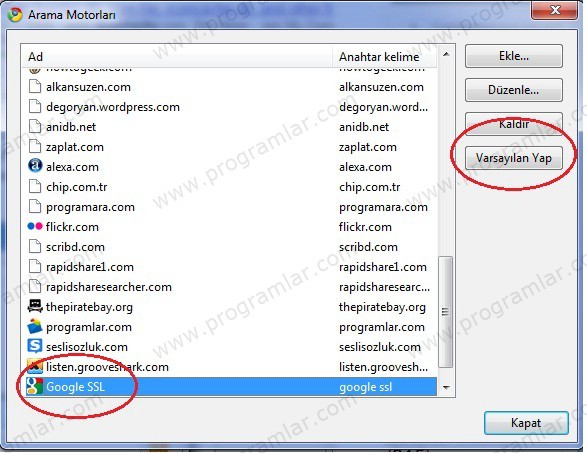 3 Adımda Chrome  da Güvenli Arama (SSL)